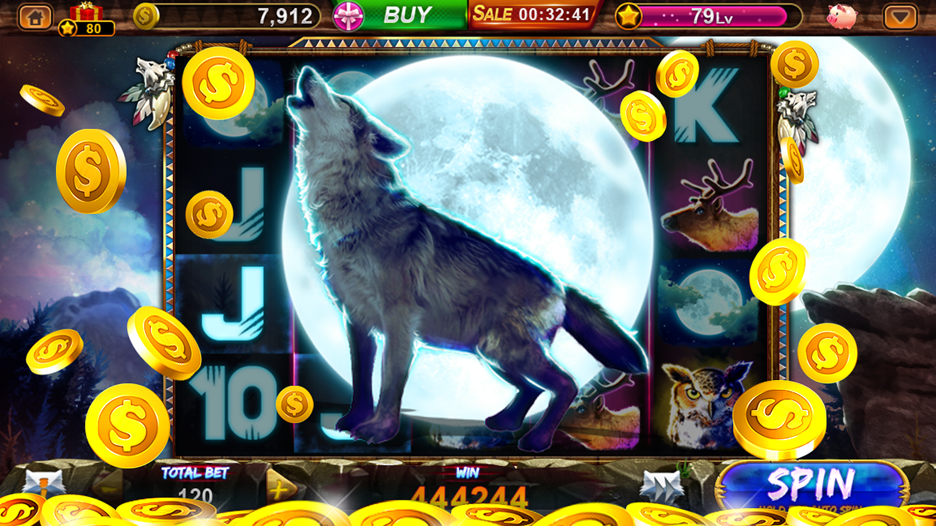Live dealer baccarat game screen in the Casino Plus app.